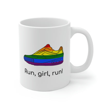 Run, Girl, Run! Mug