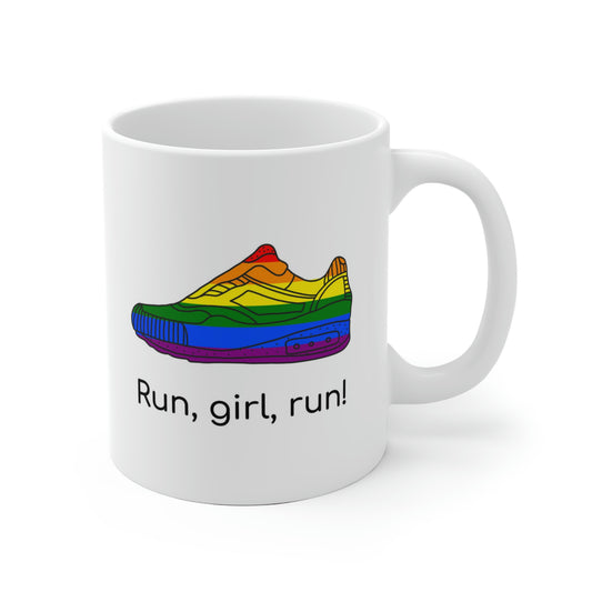 Run, Girl, Run! Mug