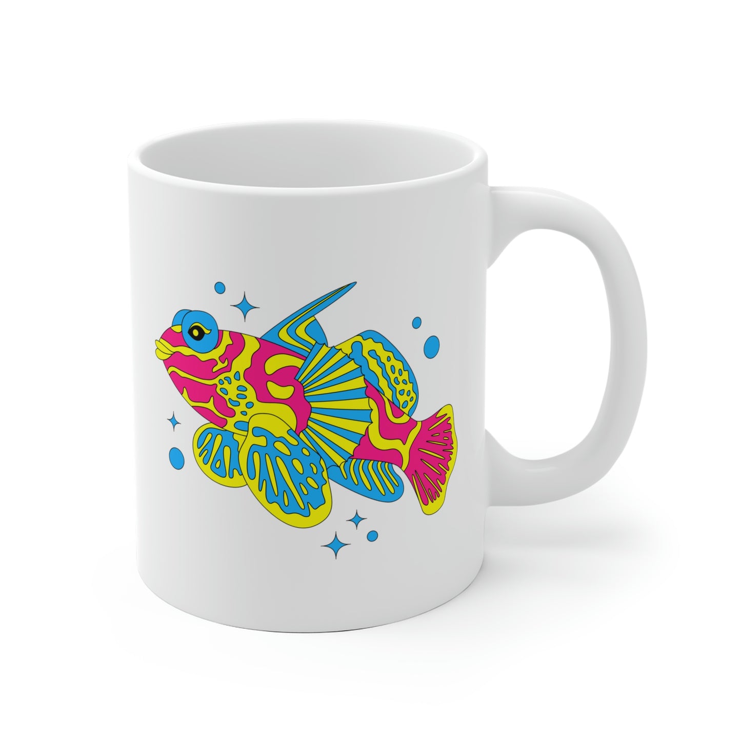 Pansexual Mandarin Fish Mug