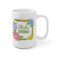 Hello Spring Flower Mug