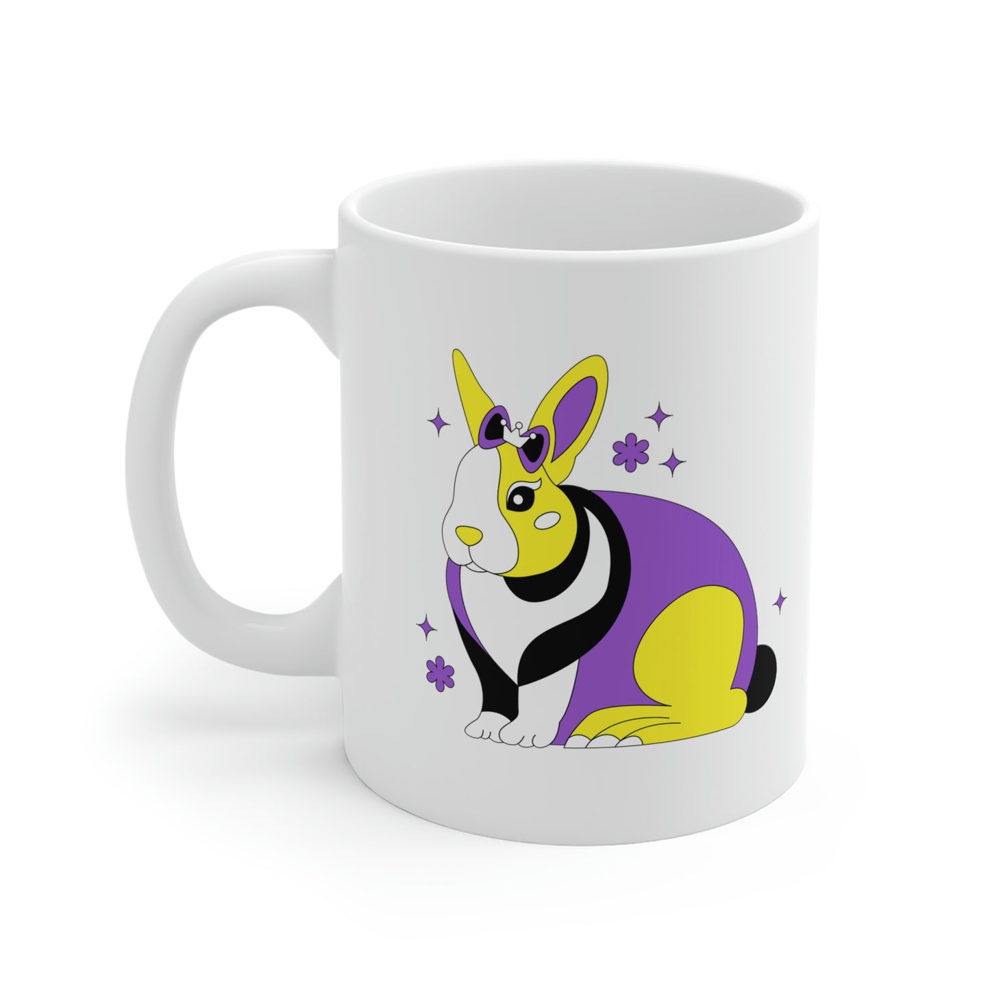 Nonbinary Bunny Mug