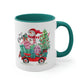 Merry Christmas Snowman Mug