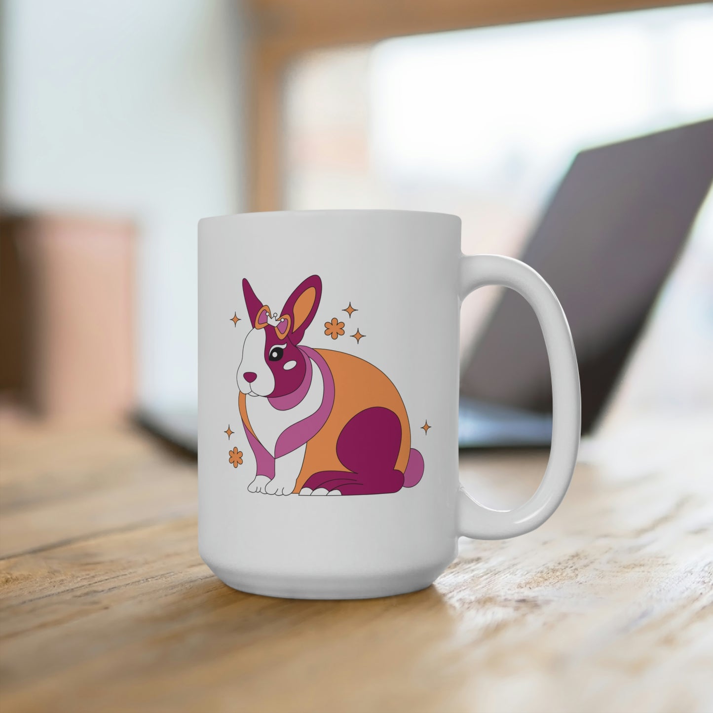 Lesbian Bunny Mug