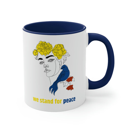 We Stand For Peace Ukraine Mug