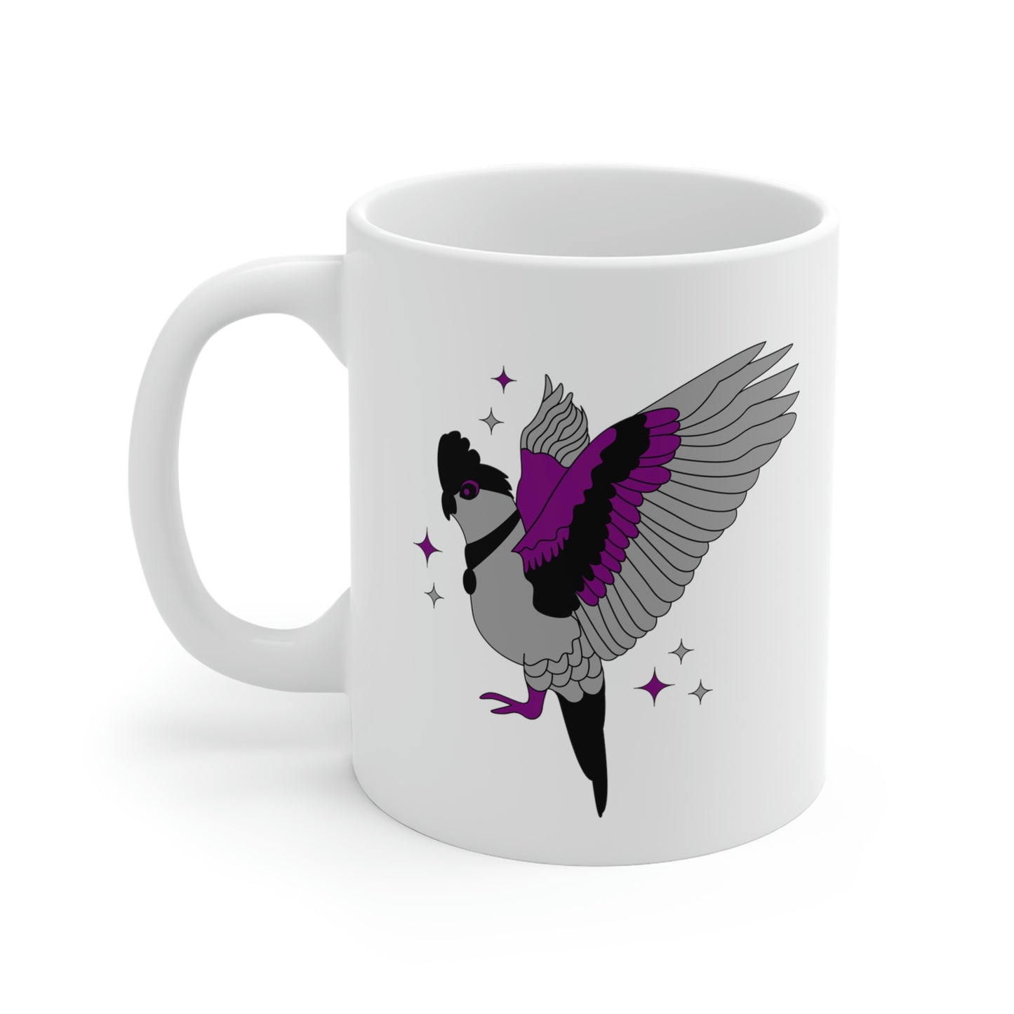 Asexual Galah Bird Mug