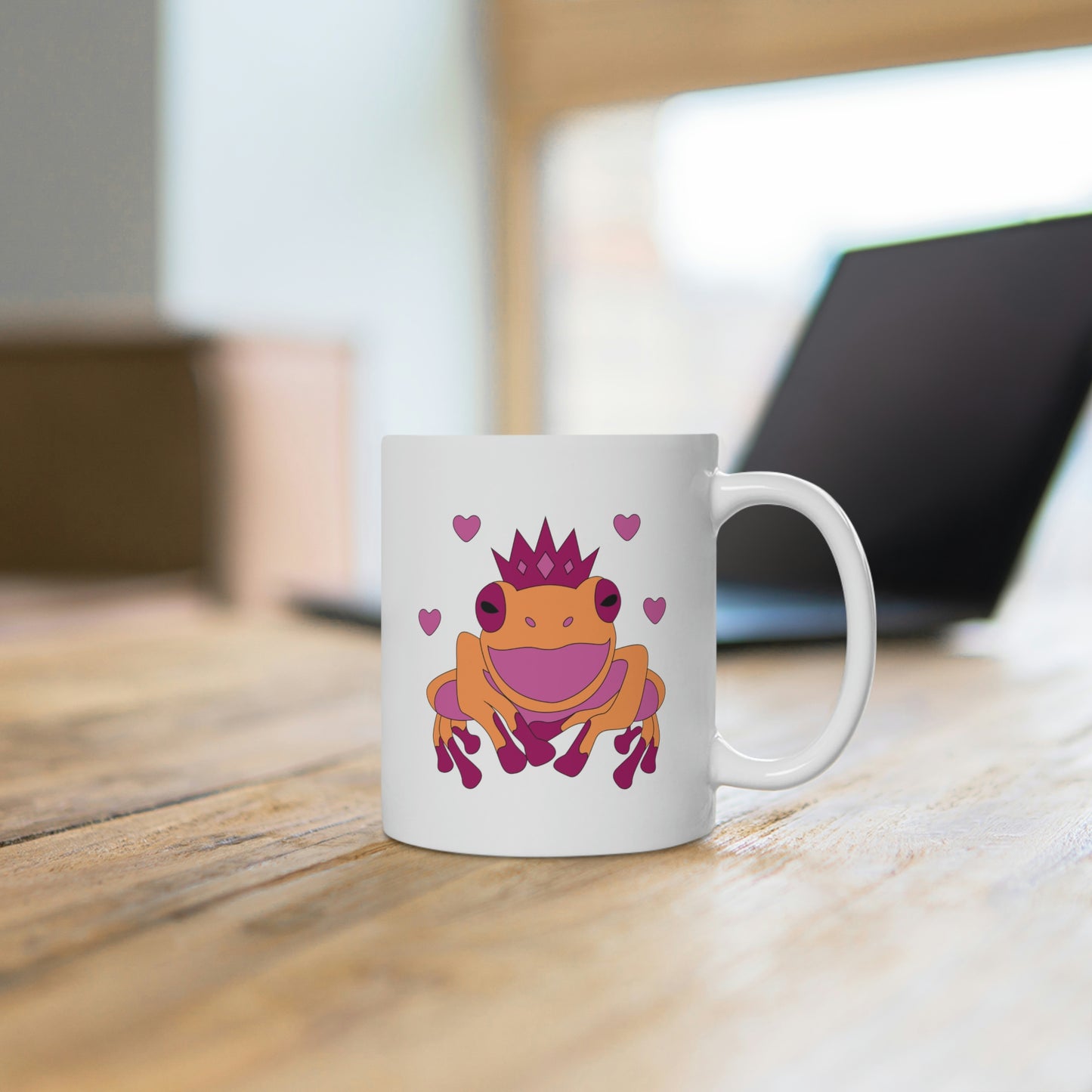 Lesbian Frog Prince Mug