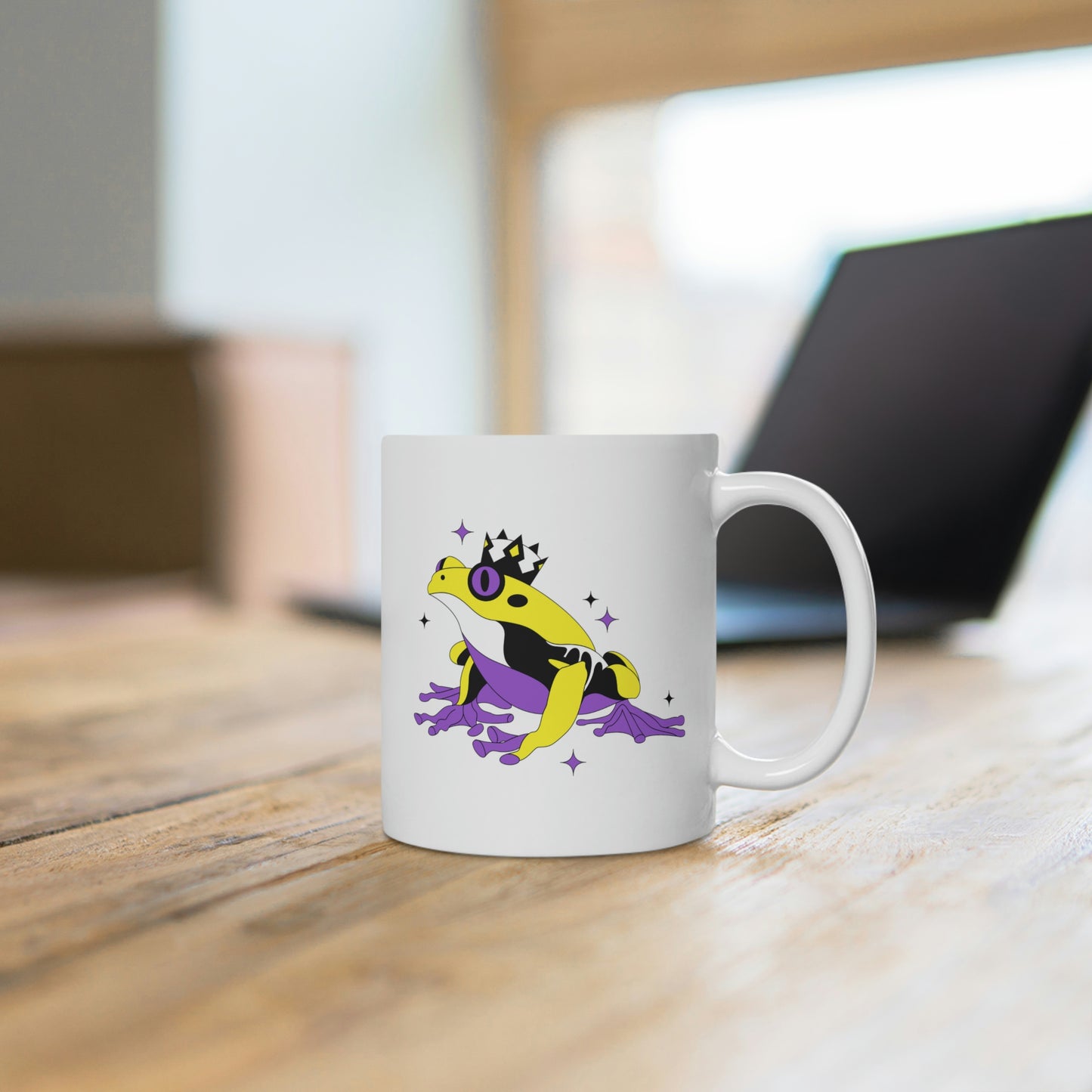 Nonbinary Tree Frog Mug