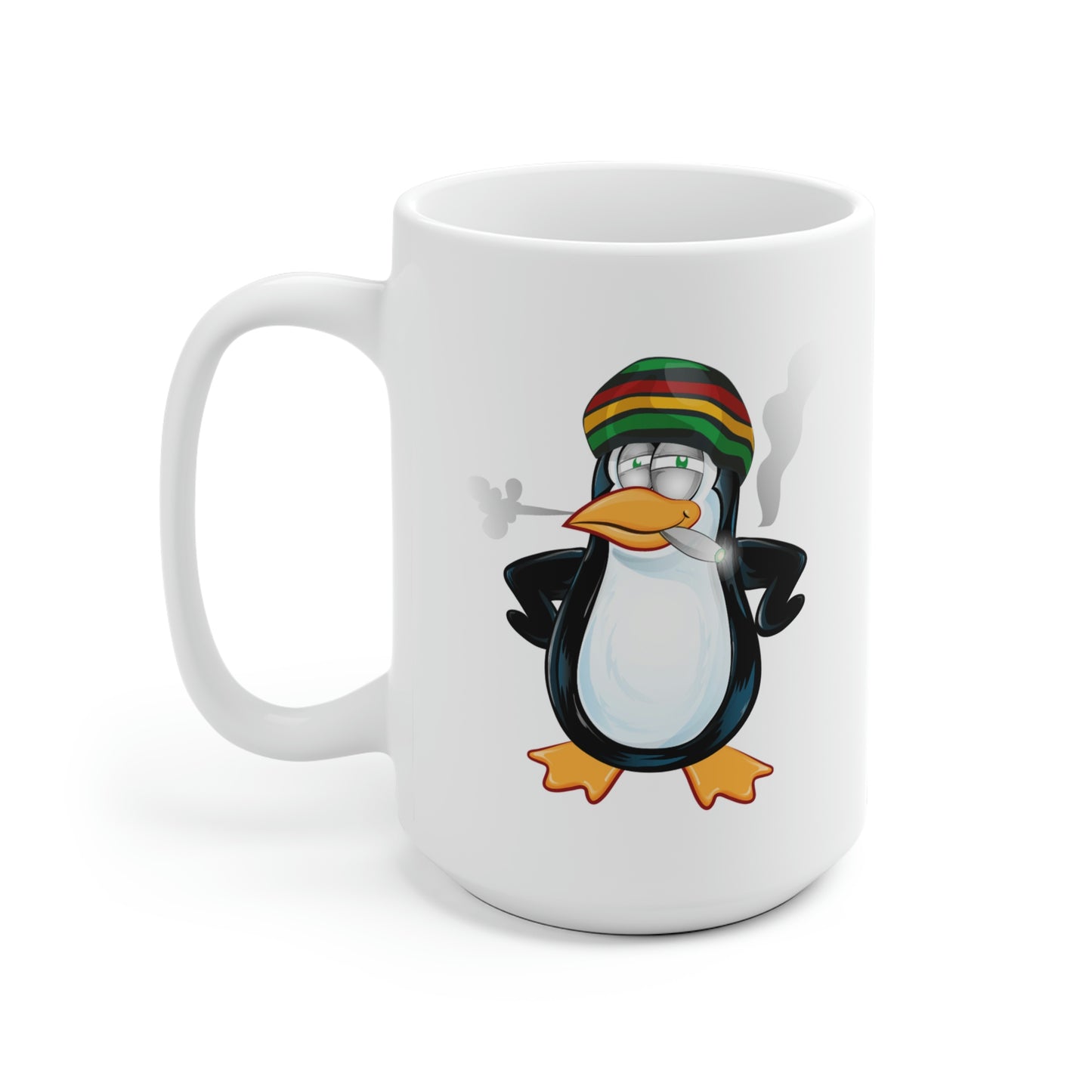 Stoner Penguin Mug