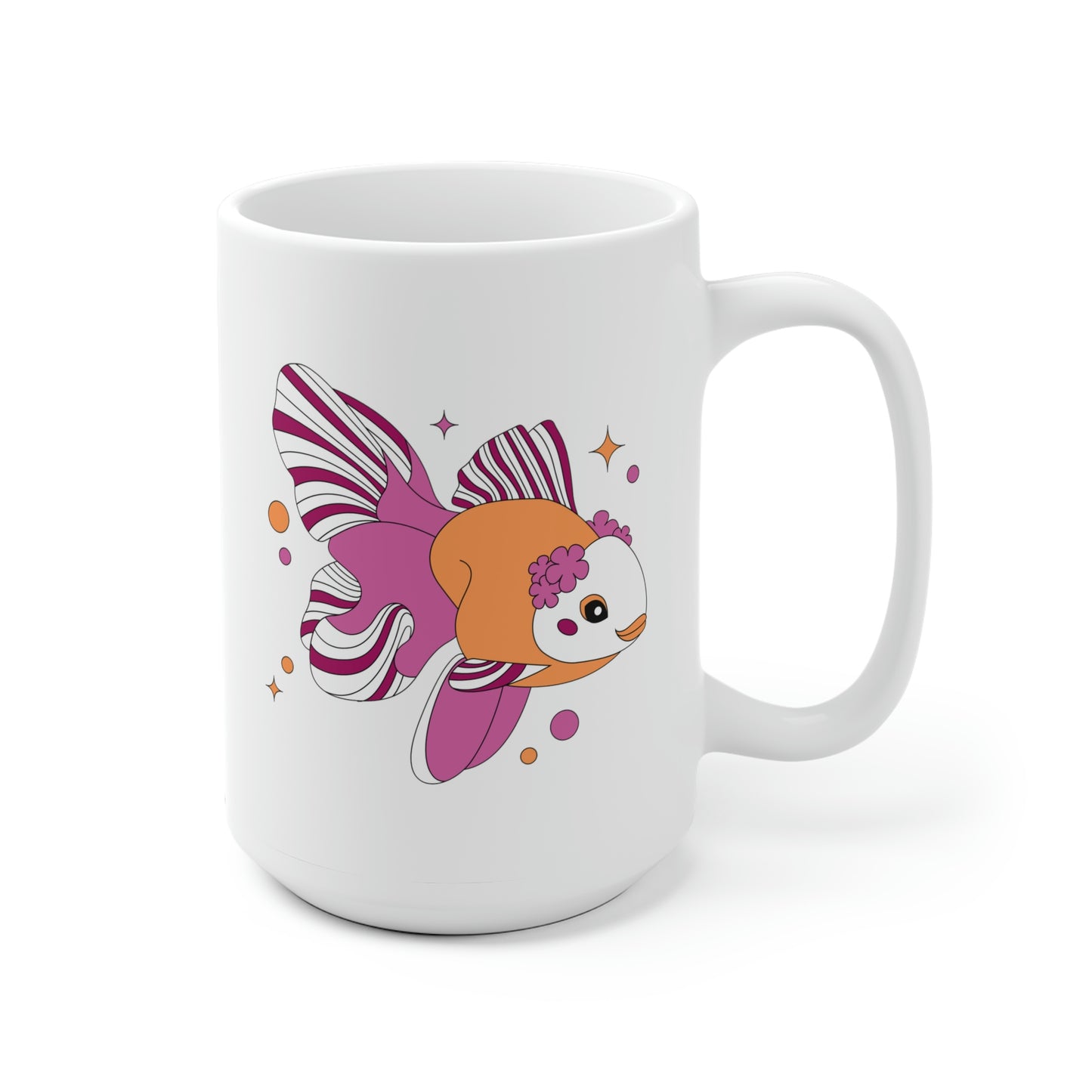 Lesbian Goldfish Mug