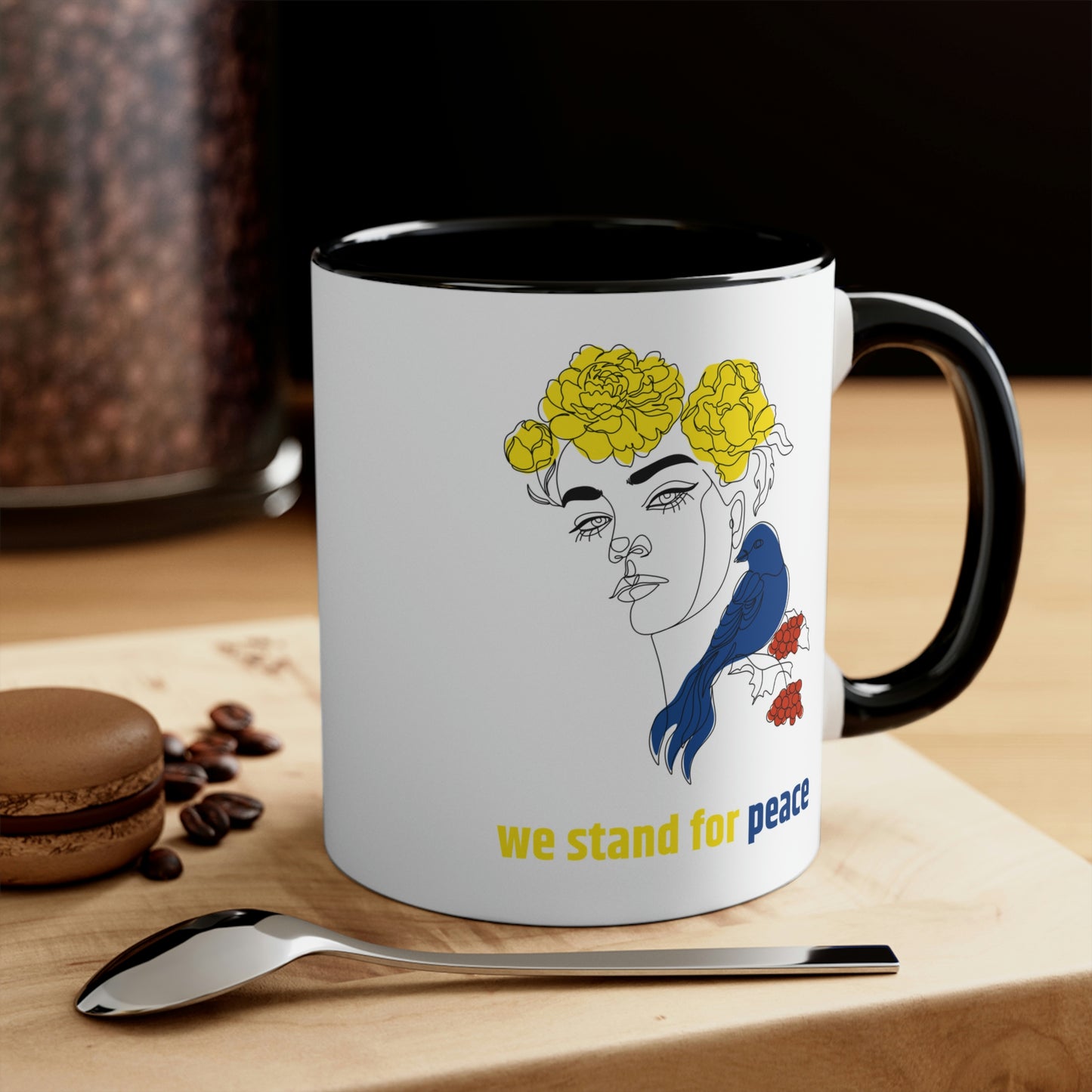 We Stand For Peace Ukraine Mug