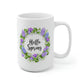 Hello Spring Flower Mug