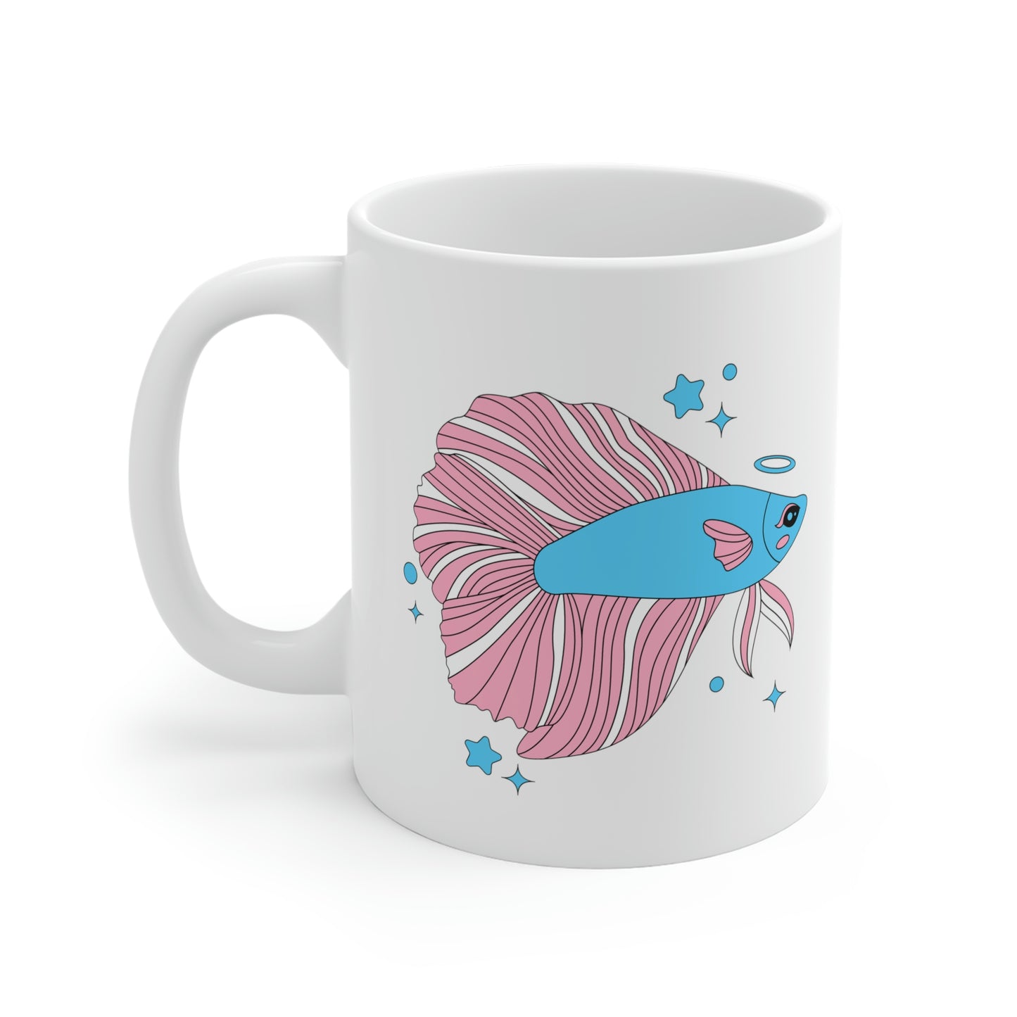 Transgender Betta Fish Mug