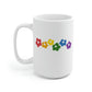 Rainbow Flowers Mug