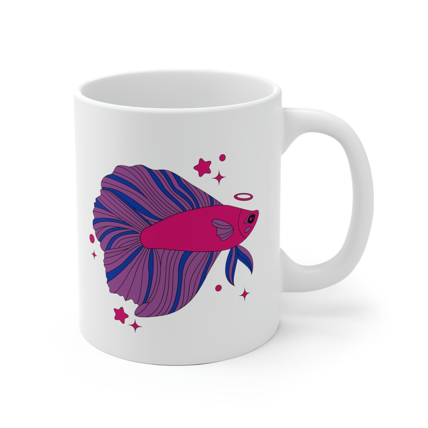 Bisexual Betta Fish Mug