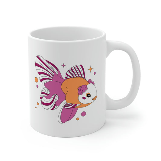 Lesbian Goldfish Mug