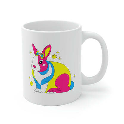 Pansexual Bunny Mug