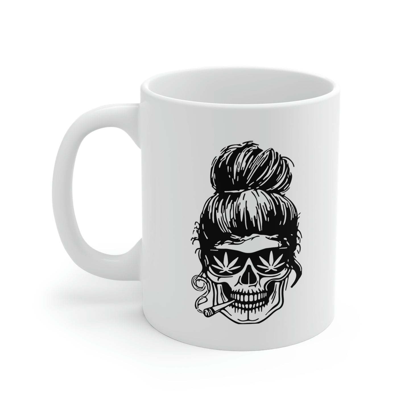 Stoner Woman Skull Mug