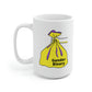 Gender Binary Trash Mug
