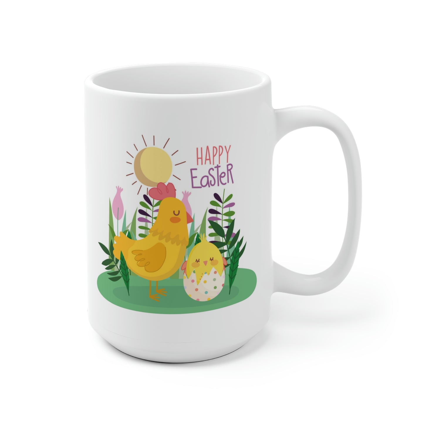 Happy Easter Rooster Mug