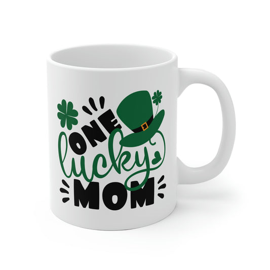 One Lucky Mom Mug