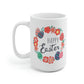 Happy Easter Floral Egg Mug