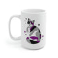 Asexual Calico Cat Mug