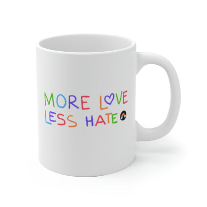 More Love Less Hate Mug