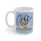 Merry Christmas Penguins Mug
