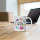 Hello Spring Butterfly Mug