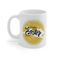 Happy Easter Gold Glitter Bunny Mug