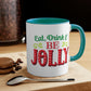 Eat Drink And Be Jolly Mug