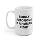 Bodily Autonomy Is A Human Right Mug