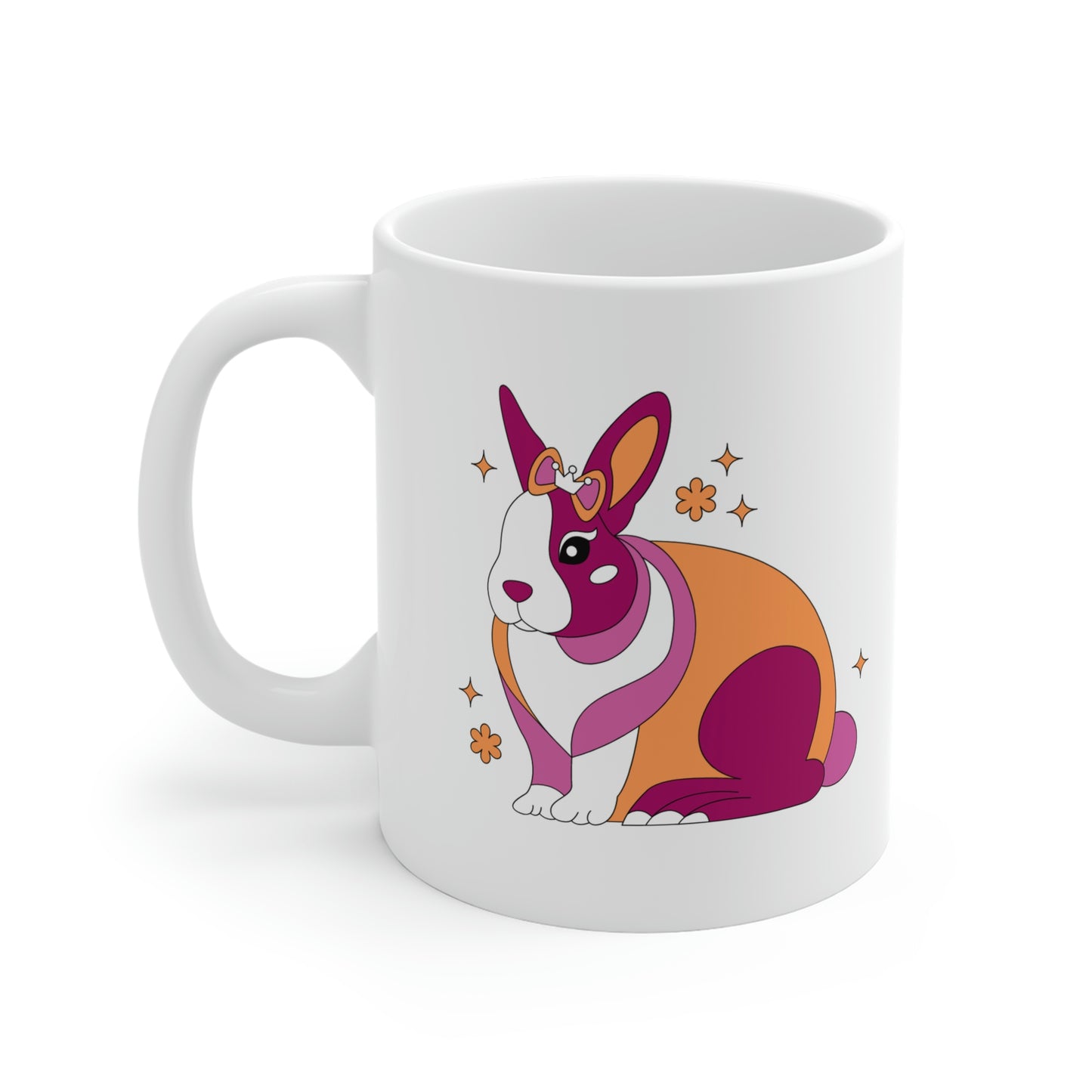 Lesbian Bunny Mug