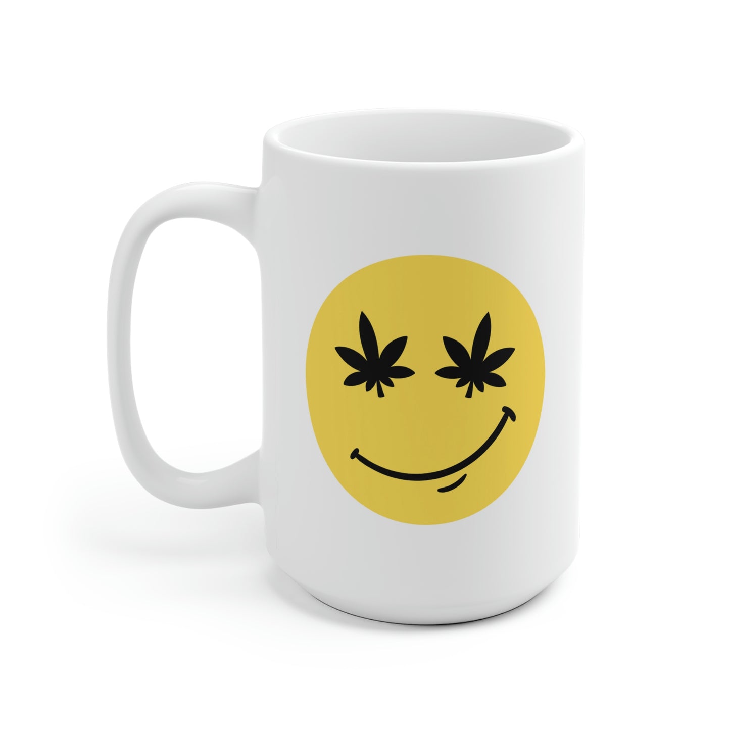 Stoner Smiley Face Mug