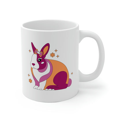 Lesbian Bunny Mug