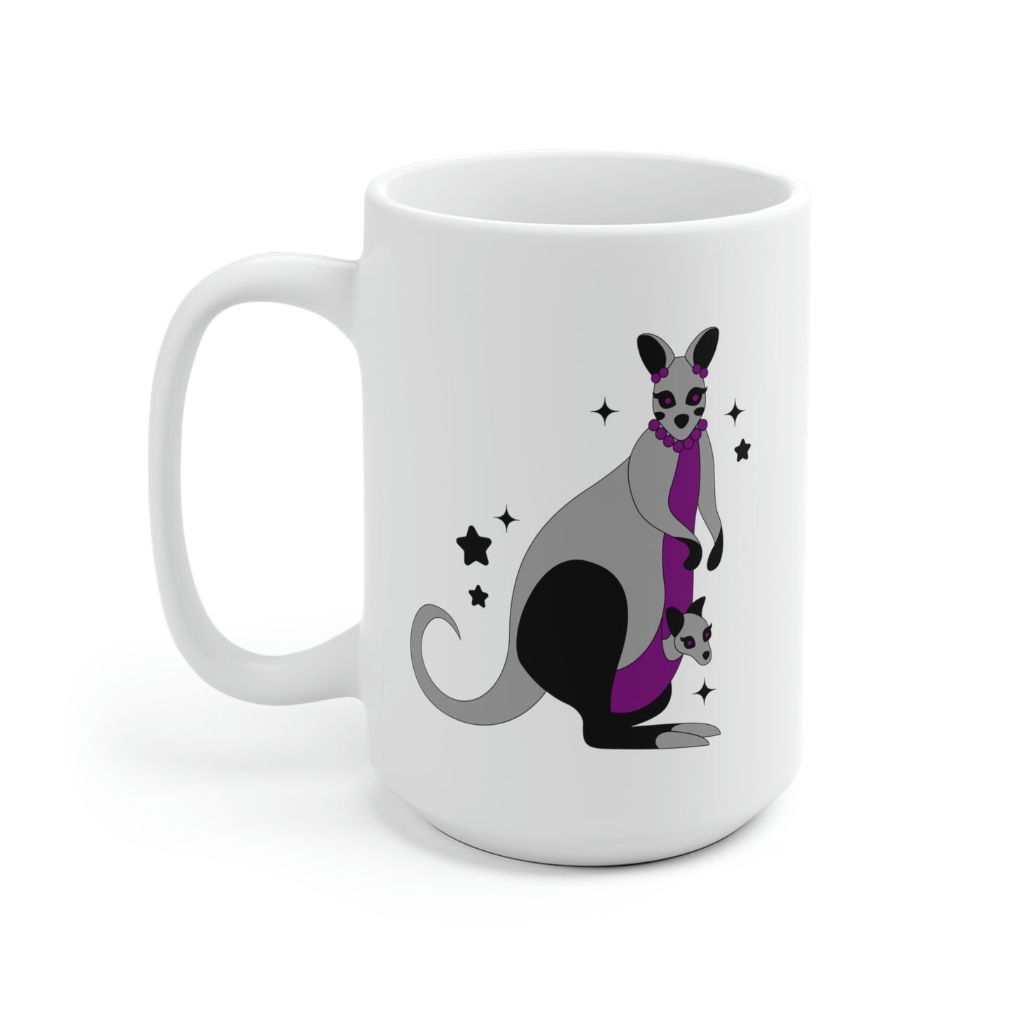 Asexual Kangaroo Mug