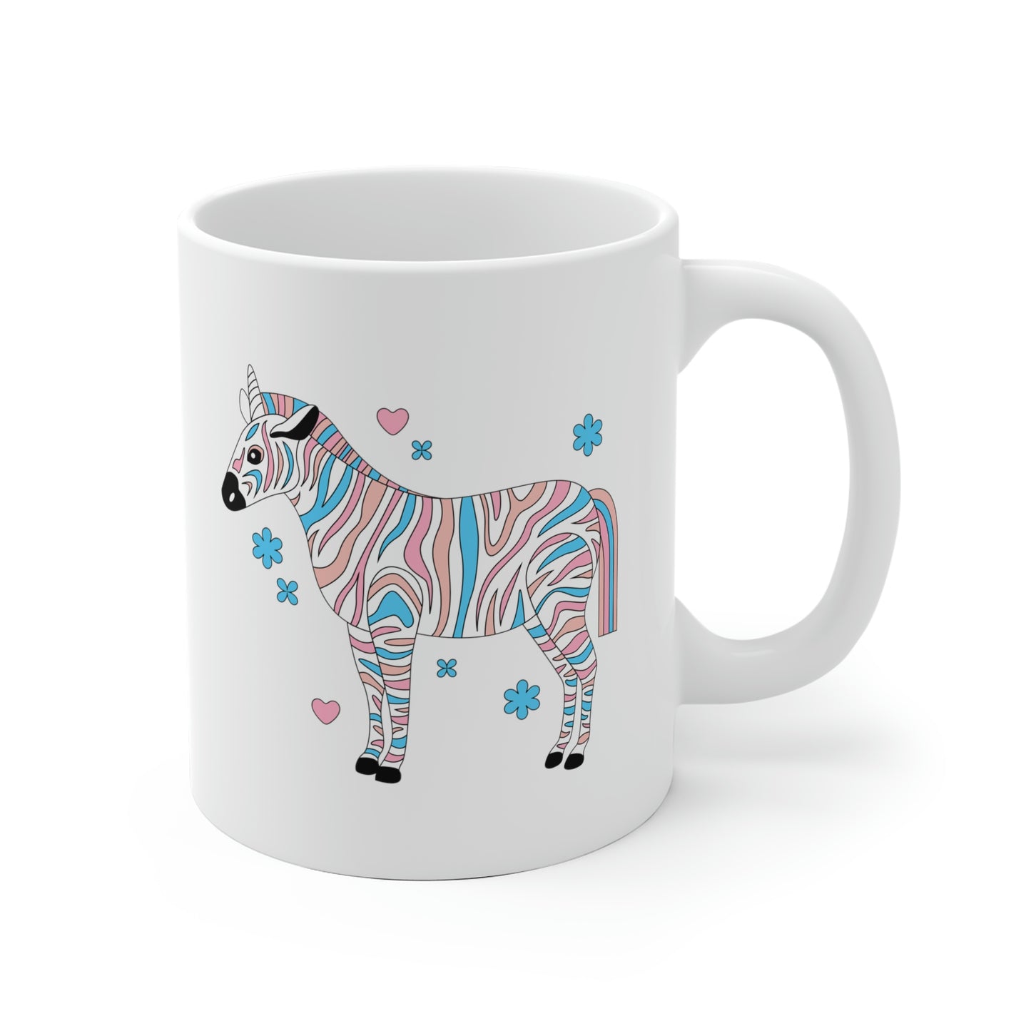 Transgender Zebra Mug