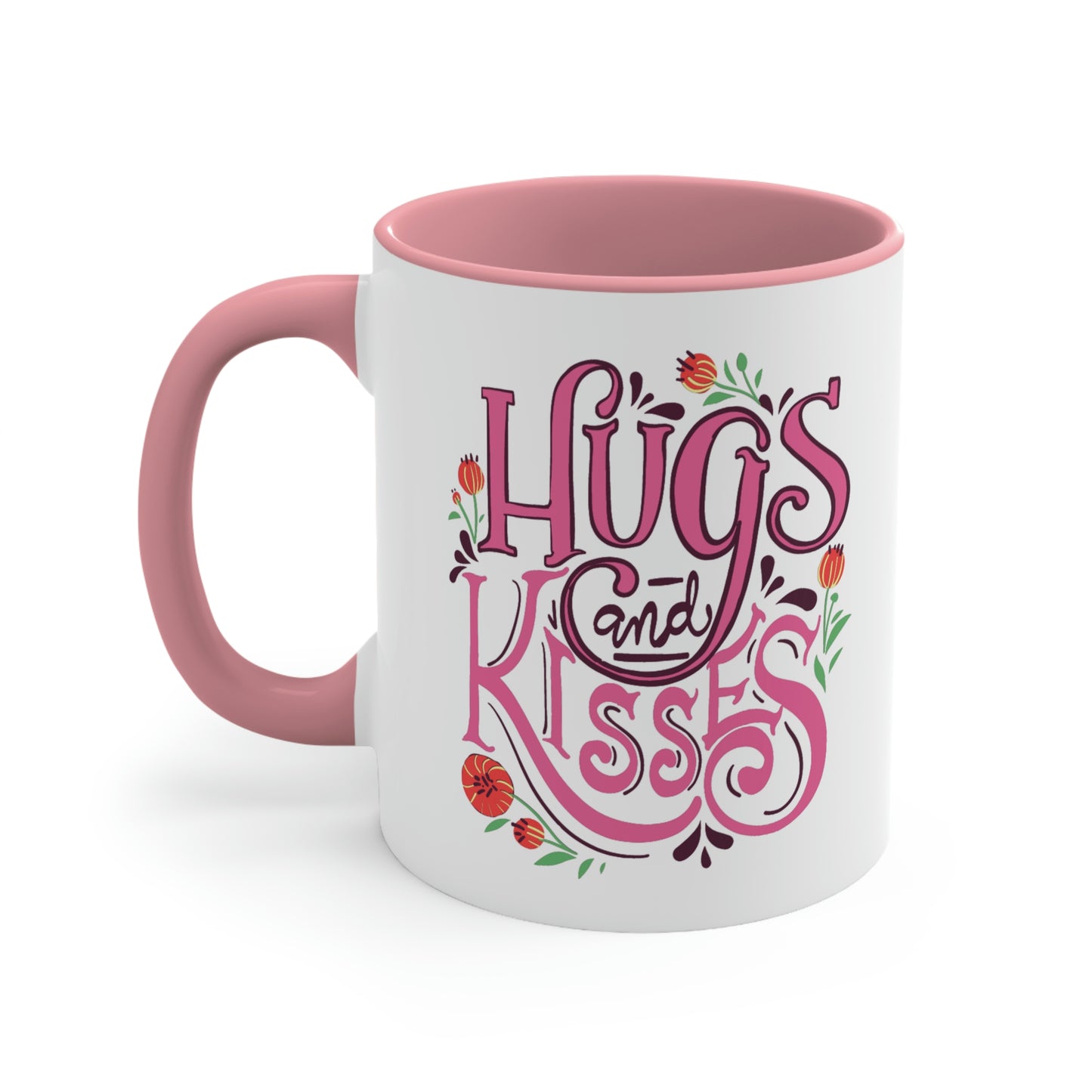 Hugs And Kisses Roses Mug