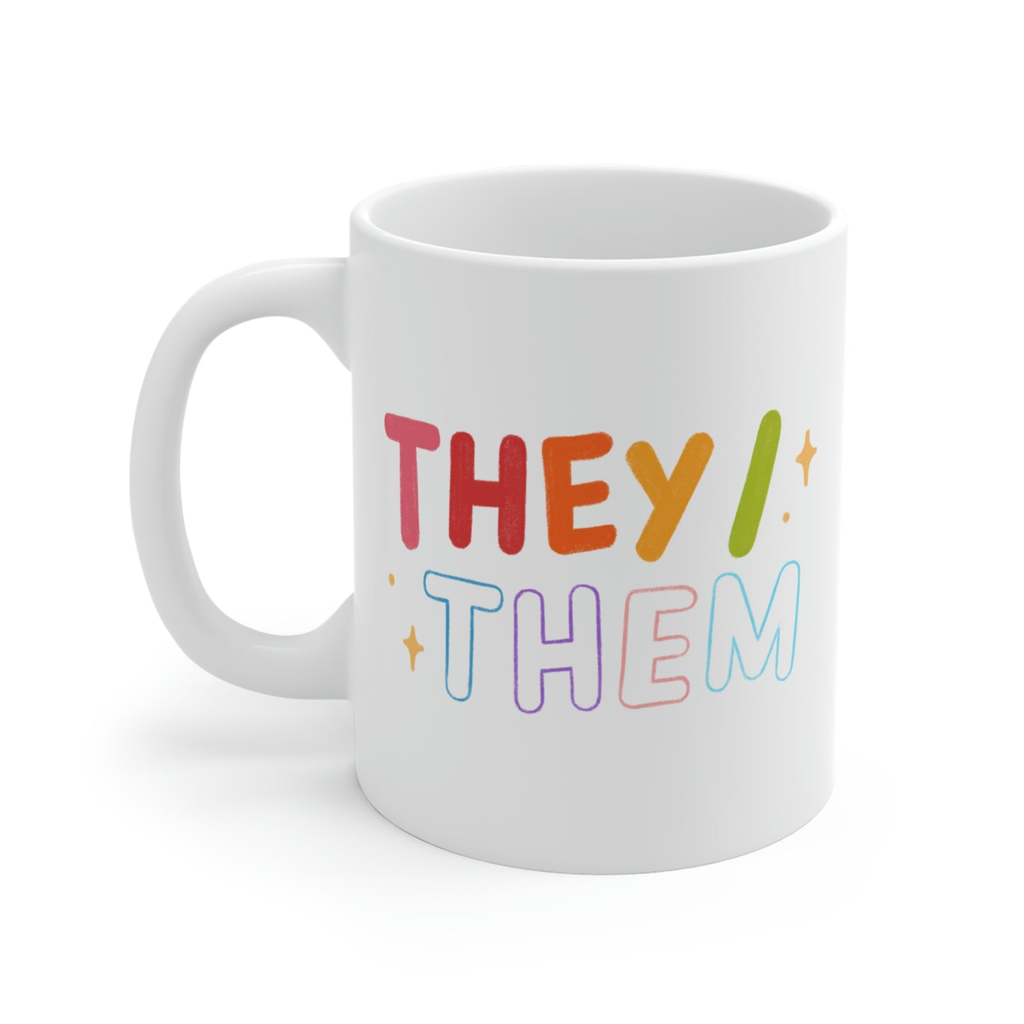 They/Them Pronoun Mug