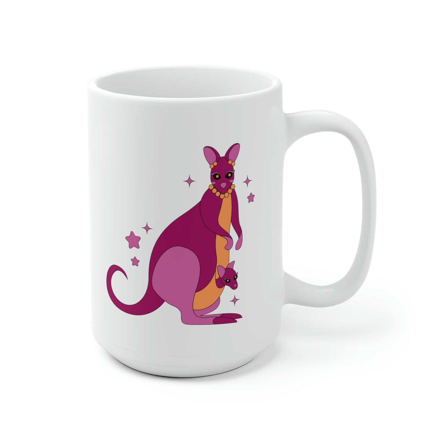 Lesbian Kangaroo Mug