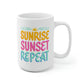 Sunrise Sunset Repeat Mug