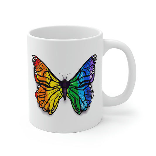 LGBTQ Butterfly Mug