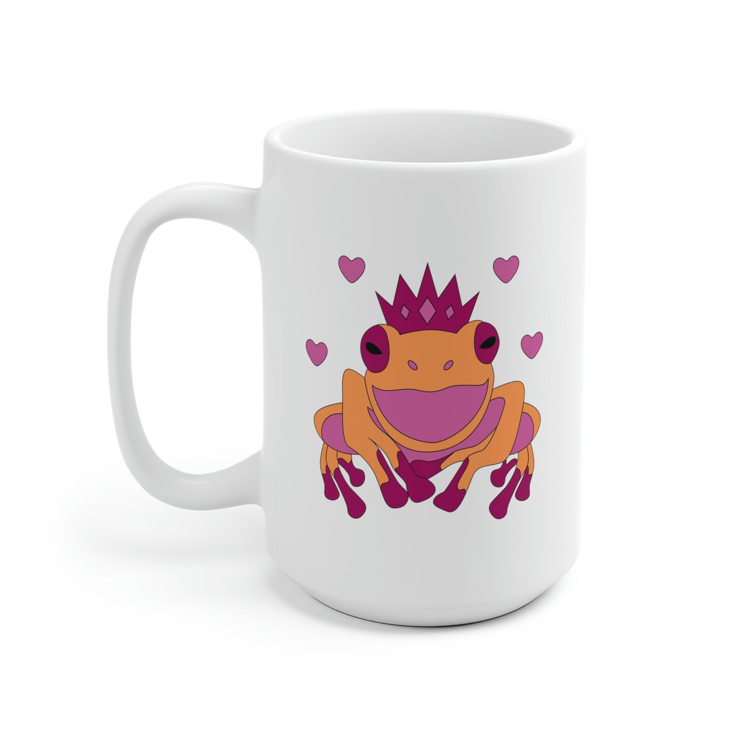 Lesbian Frog Prince Mug