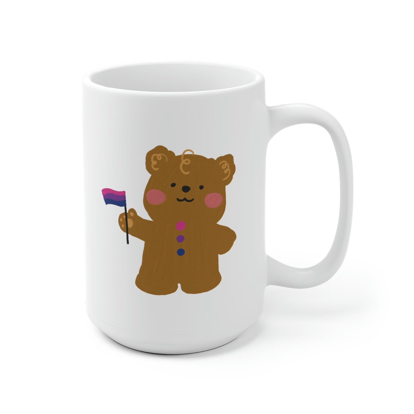 Bisexual Cute Bear Mug