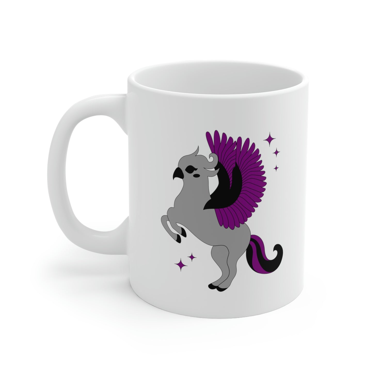 Asexual Griffin Mug