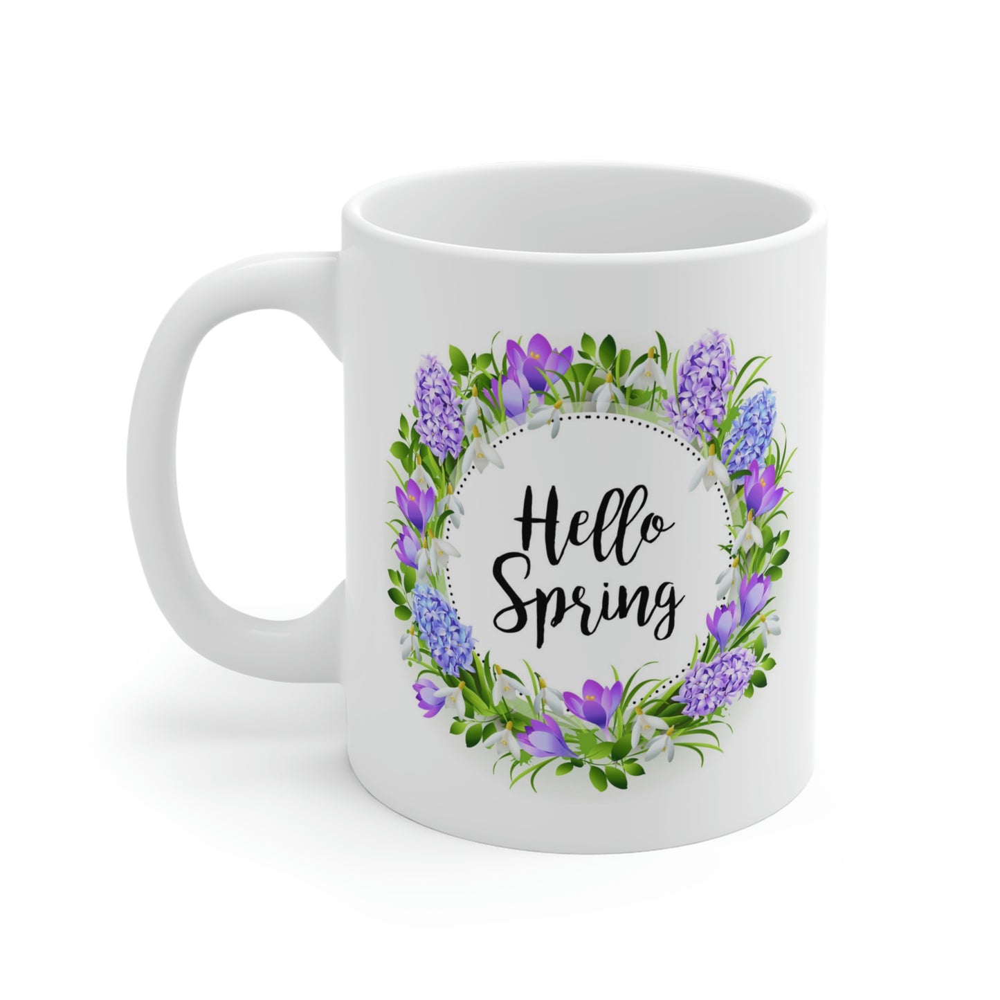 Hello Spring Flower Mug
