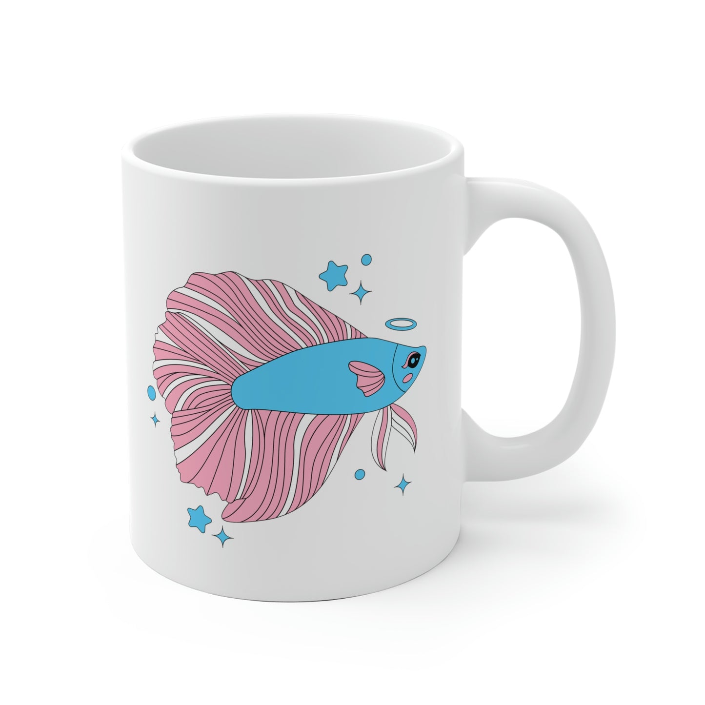 Transgender Betta Fish Mug