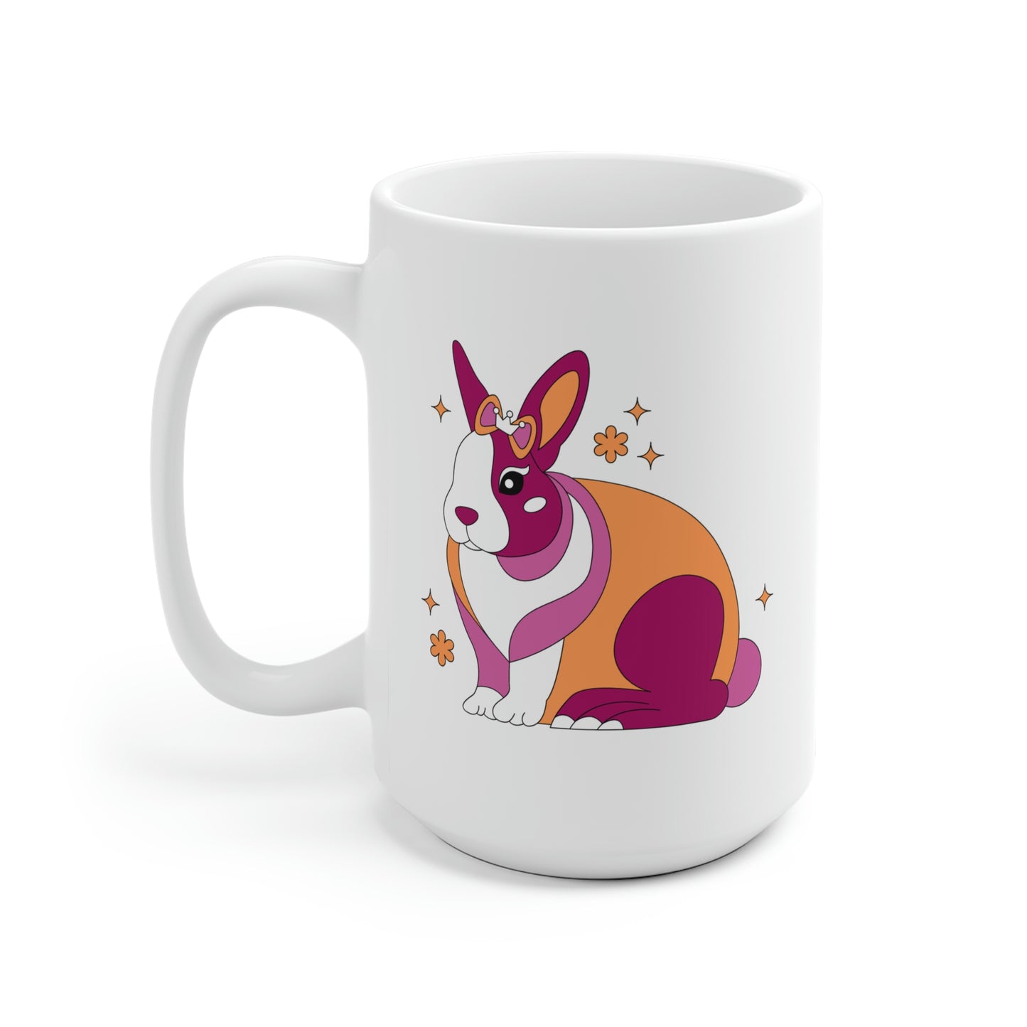 Lesbian Bunny Mug