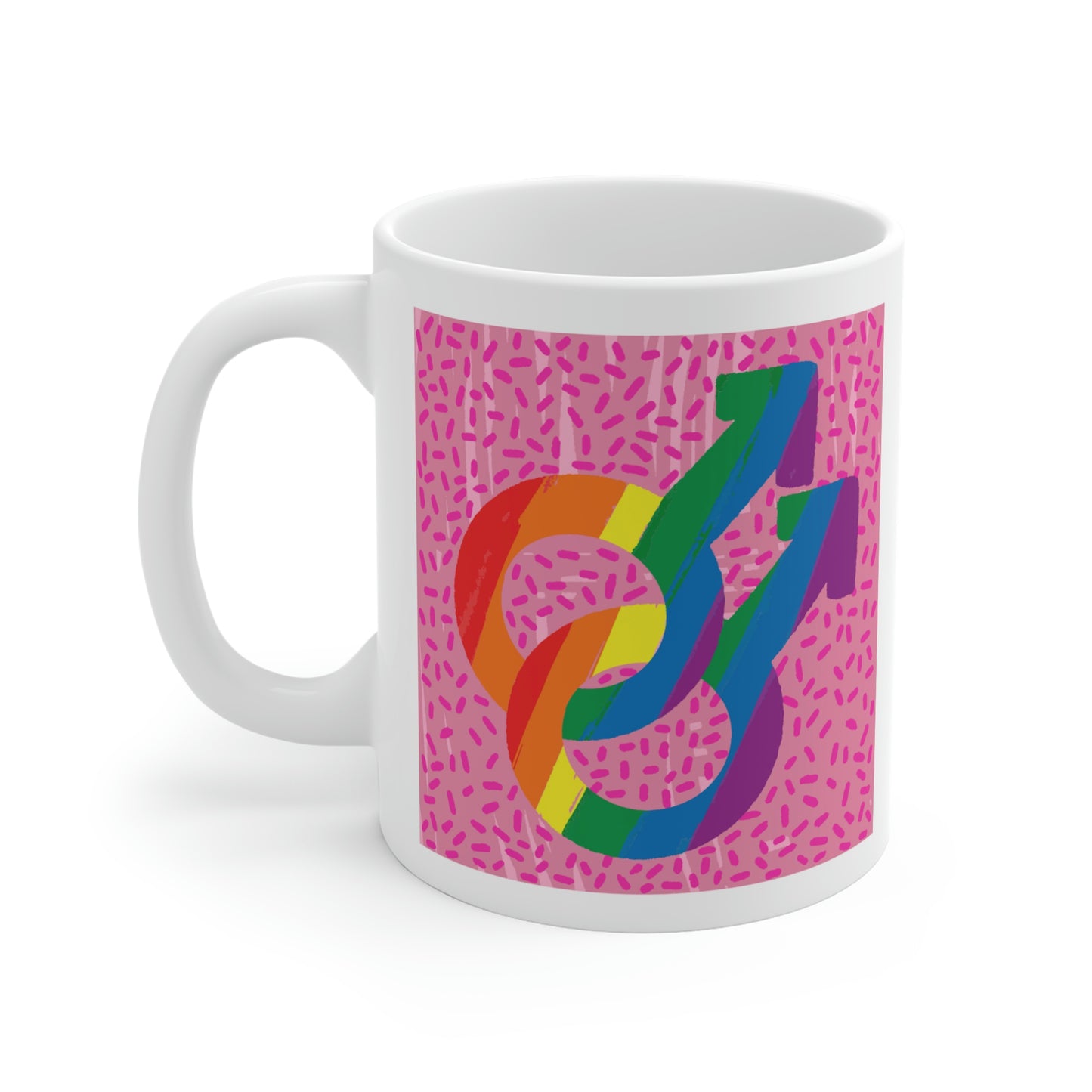 Rainbow Gay Pride Symbol Mug