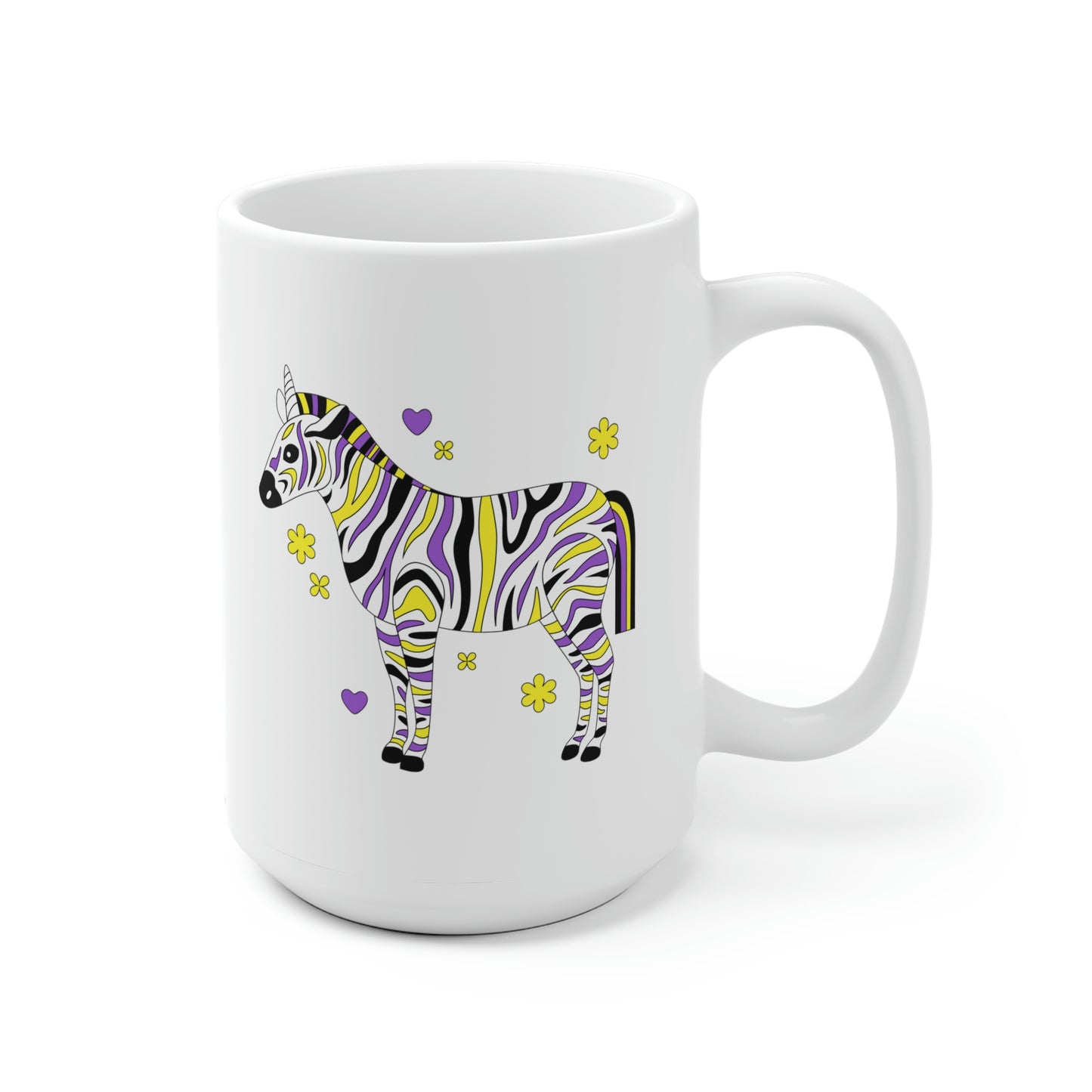 Nonbinary Zebra Mug